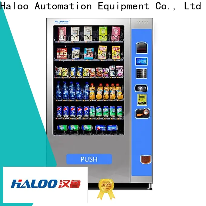 Haloo cheap vending machines wholesale outdoor
