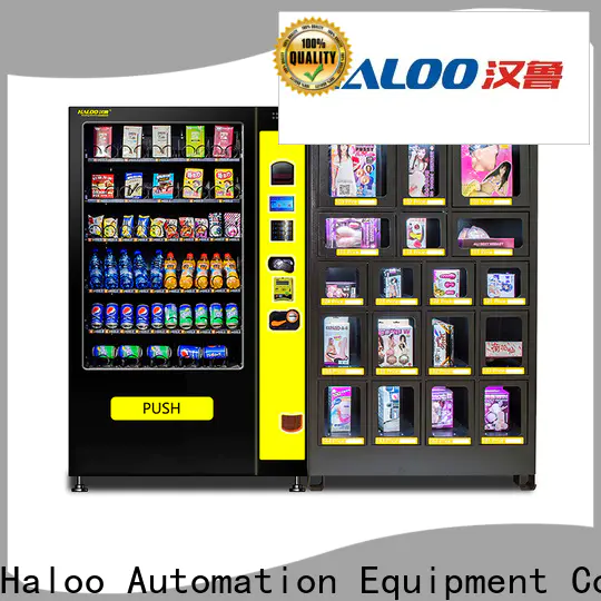 Haloo anti-theft locker vending machine factory for shopping mall