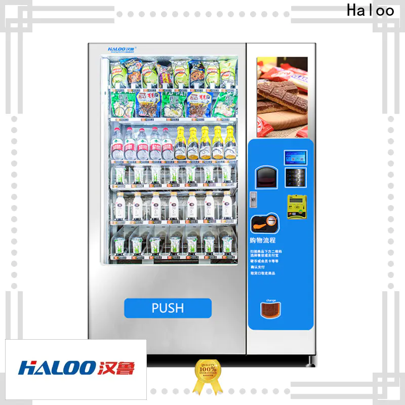 Haloo vending machine elevator wholesale for food