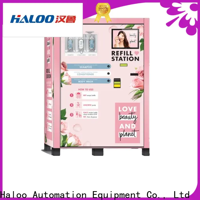 Haloo credit card vending machines for sale factory for food