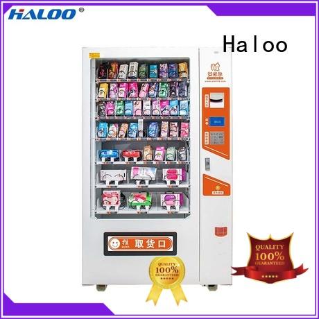 Haloo GPRS remote manage condom machine directly sale for adults