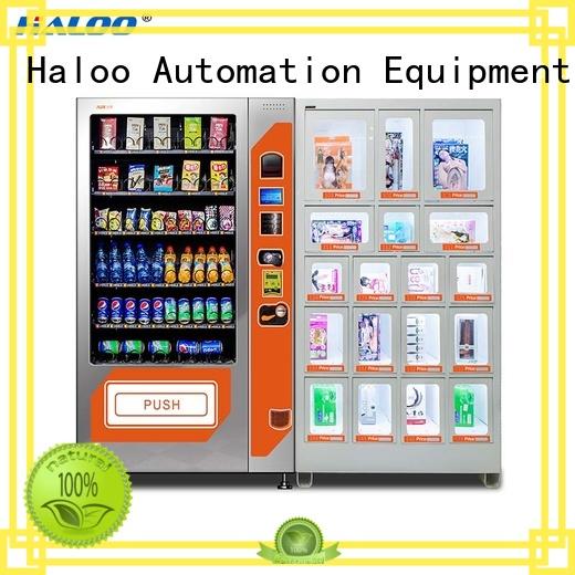 Haloo condom vending machine wholesale for shopping mall
