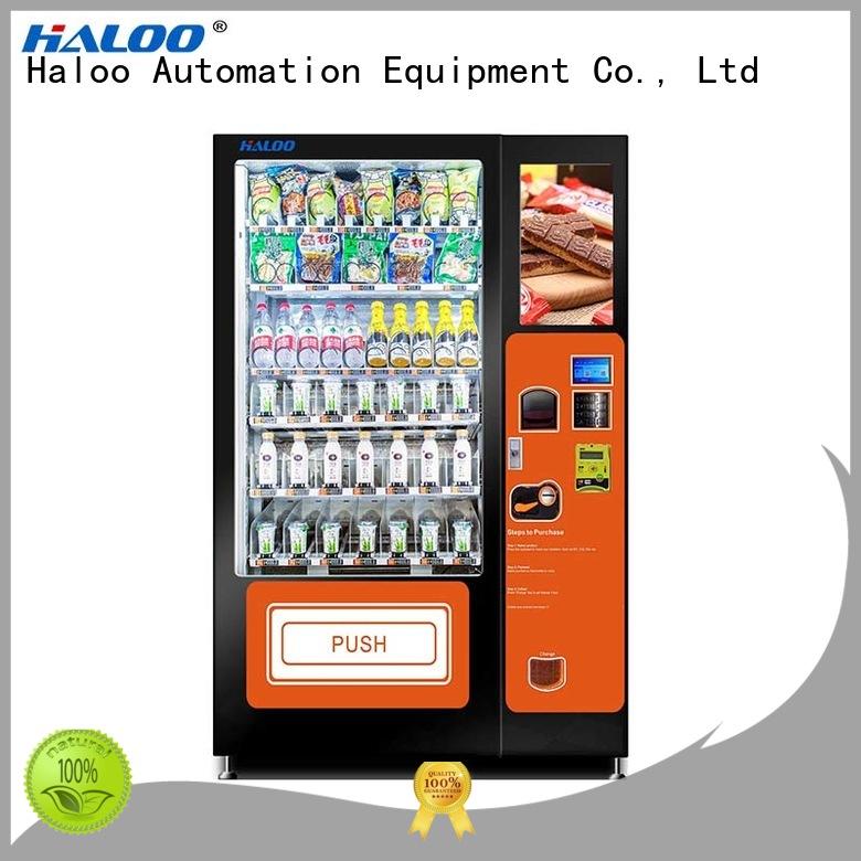 food vending machines for sale manufacturer for drinks Haloo