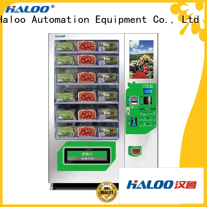 canteen vending ,healthy food vending machine | Haloo
