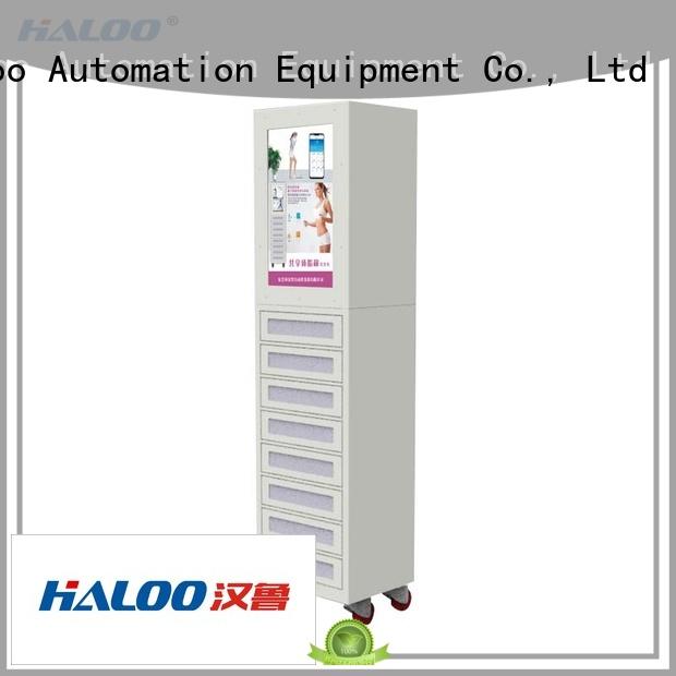 Haloo robot vending machine manufacturer for lucky box gift