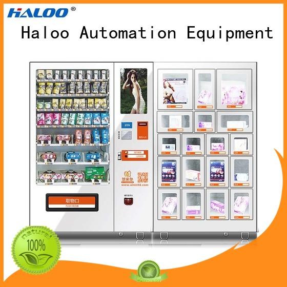 convenient condom vending machine for sale factory direct supply for pleasure Haloo