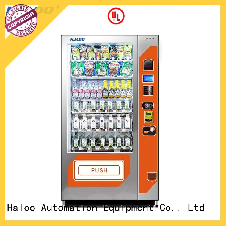 Haloo convenient sandwich vending machine factory for fragile goods