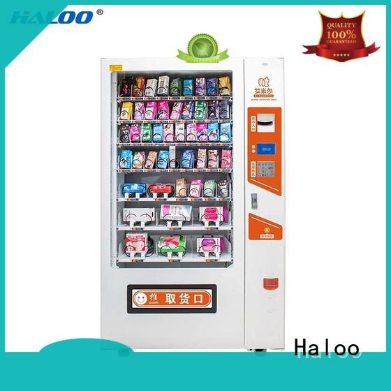 Haloo automatic condom vending factory direct supply for pleasure