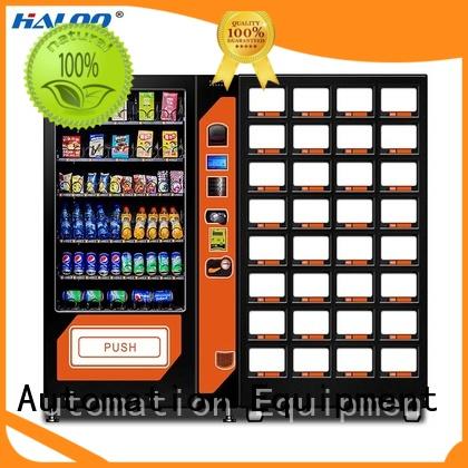 Haloo chocolate vending machine design for snack