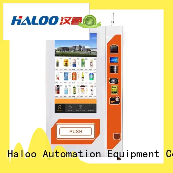 intelligent snack vending machine design for shopping mall