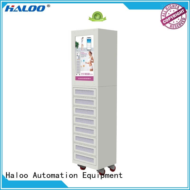 Haloo smart remote management vending kiosk wholesale for lucky box gift