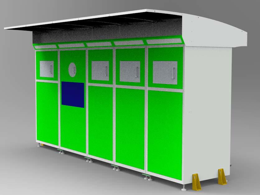 Haloo vending kiosk factory direct supply for garbage cycling-3