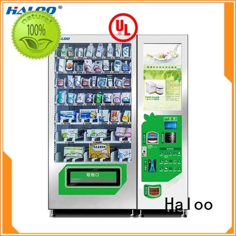 Haloo intelligent drink vending machine factory for shopping mall
