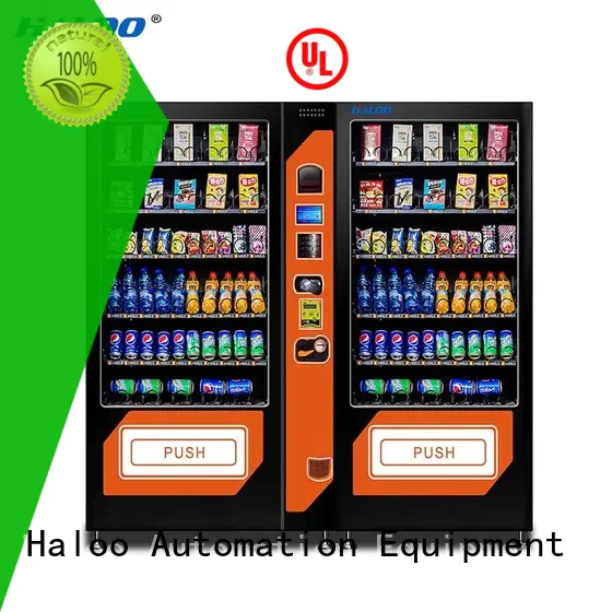DLE-10C+PLE-10A Drink &snack vending machine black