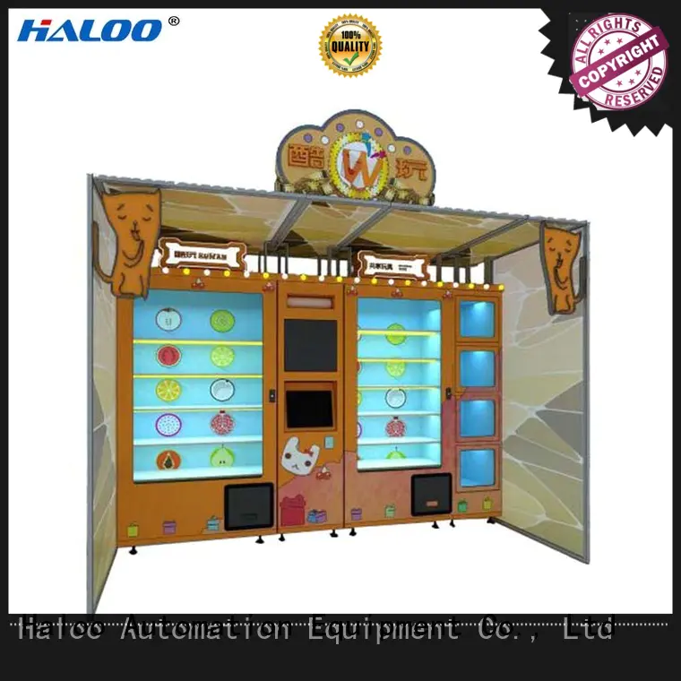 Haloo robot vending machine customized for garbage cycling