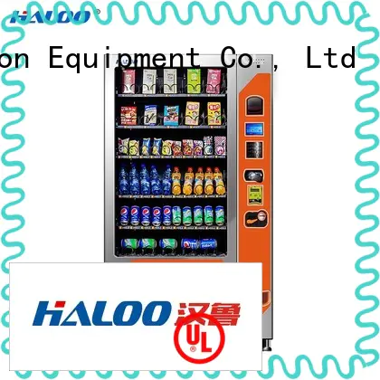 Haloo combo vending machines wholesale for snack
