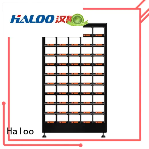 Haloo convenient candy vending machine wholesale for red wine