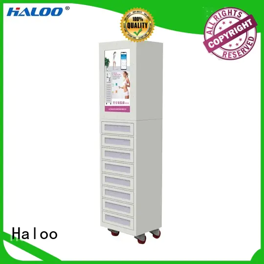 Haloo cost-effective vending kiosk customized for garbage cycling