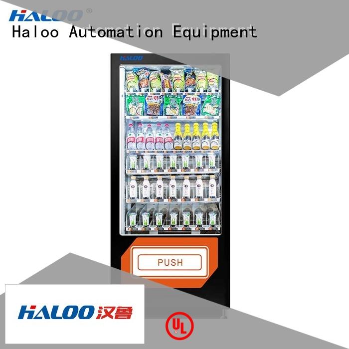 Haloo coke vending machinee wholesale for snack