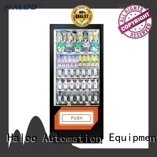 Haloo healthy vending machine snacks supplier for drinks