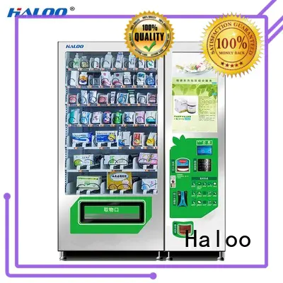 Haloo anti-theft snack vending machine wholesale