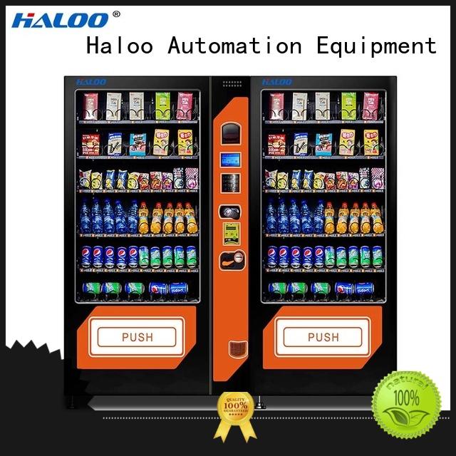 Haloo professional cold drink vending machine manufacturer for food