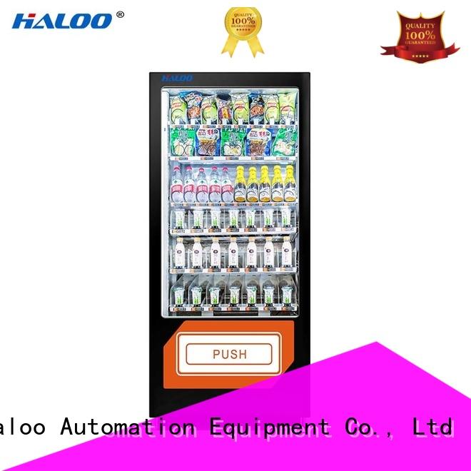 Haloo power-off protection coke vending machinee supplier for adult toys