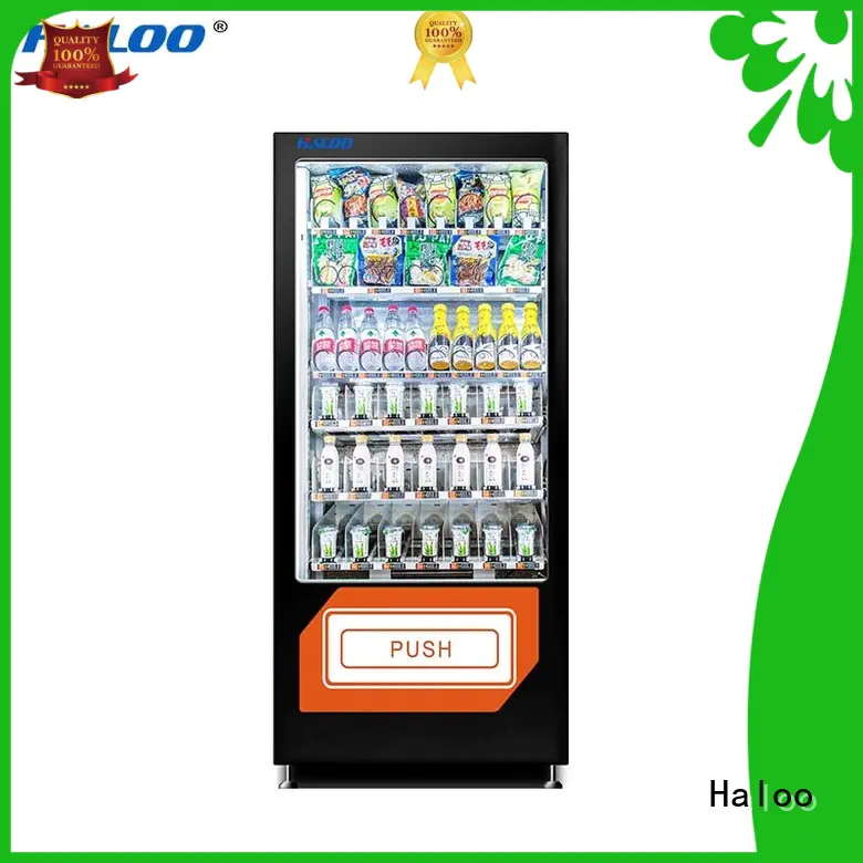 Haloo candy vending machine design for drinks
