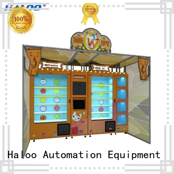 Haloo smart remote management lucky box vending machine design for purchase