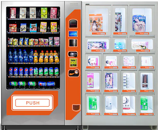 Combo Adults Sex Dolls Condom Vending Machine