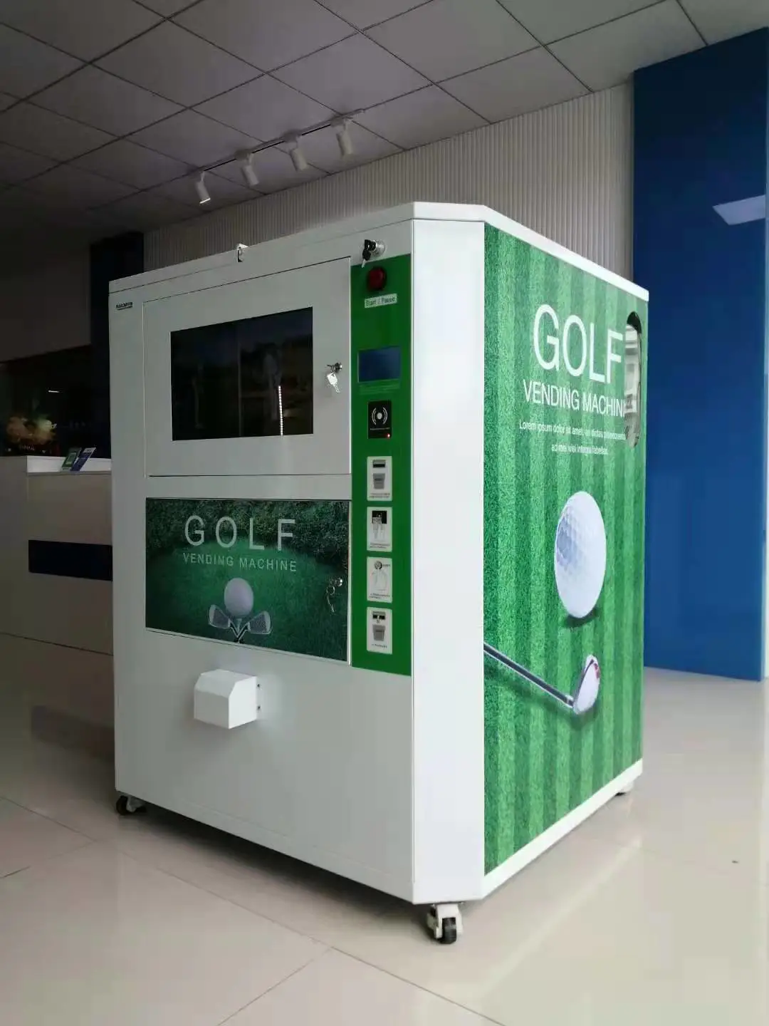 Golf Ball Version I Self Service Vending Machine