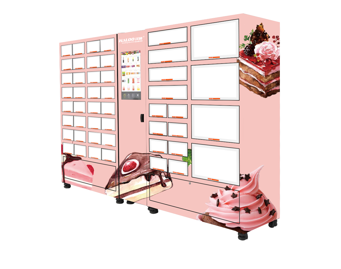 Haloo cabinet vending machine factory for shopping mall-2