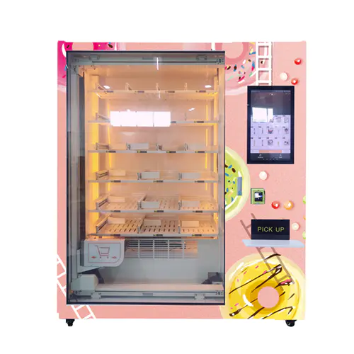 Cupcake Vending Machine with lift system