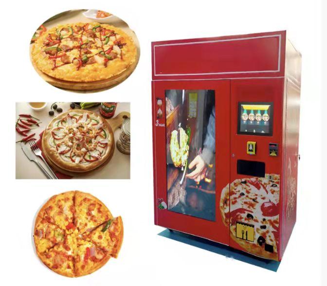 Fully Automatic Smart Pizza Vending Machine With Big Touch Screen