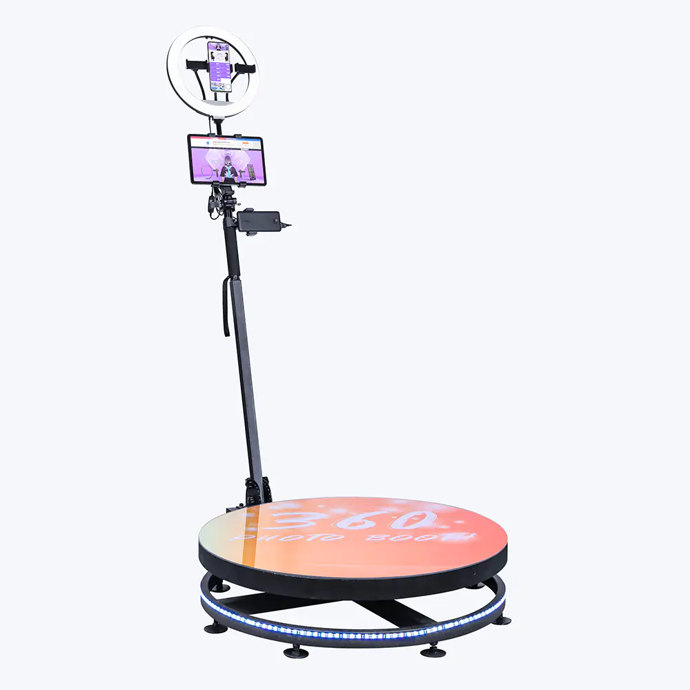 360 Degree Rotating ipad Camera Mobile Phone Photo Booth Vending Machine 360 Photo Booth Automatic