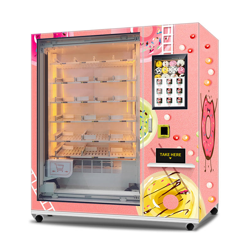 Large Capacity Cupcake ATM Cupcake Vending Machine With Refrigeration And Elevator System