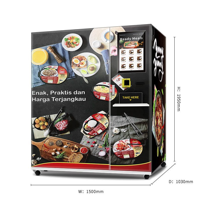 touch screen hot food vending machine manufacturers wholesale for outdoor-1