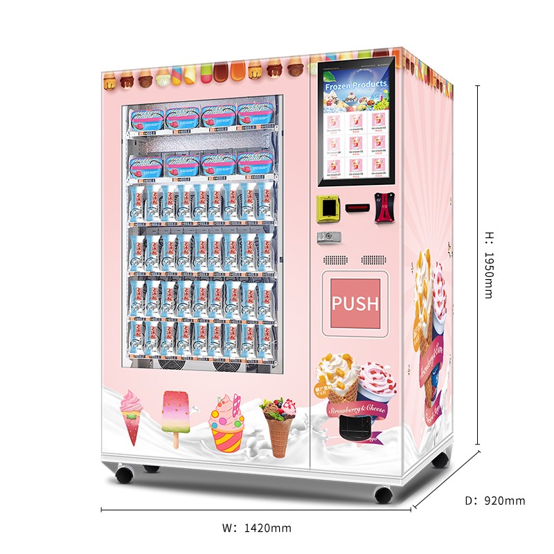 Haloo best ice cream vending machine for sale manufacturer for drink-1