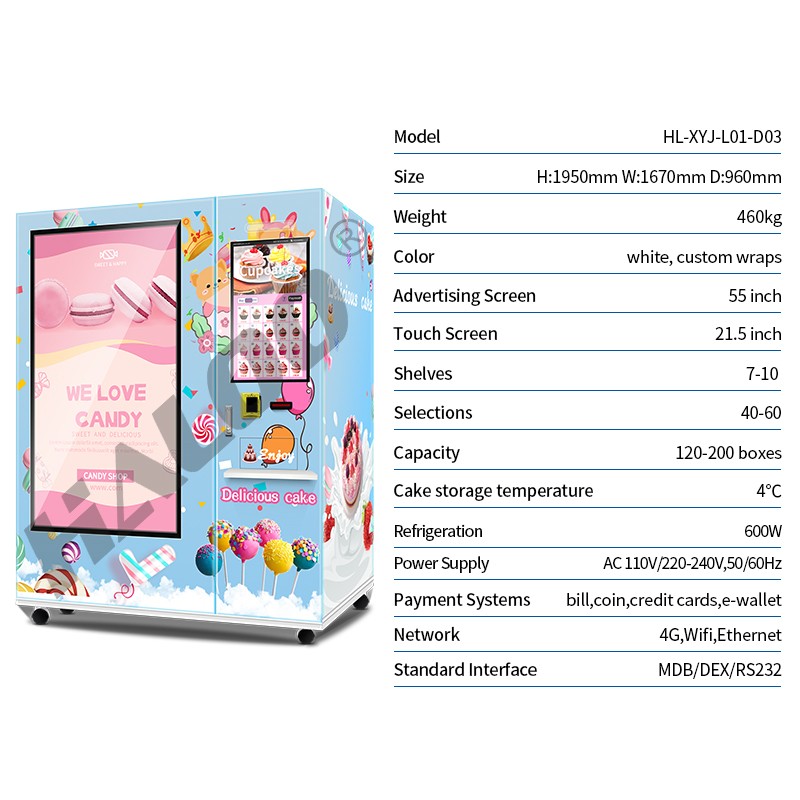 Affordable cupcake atm supplier for food-3