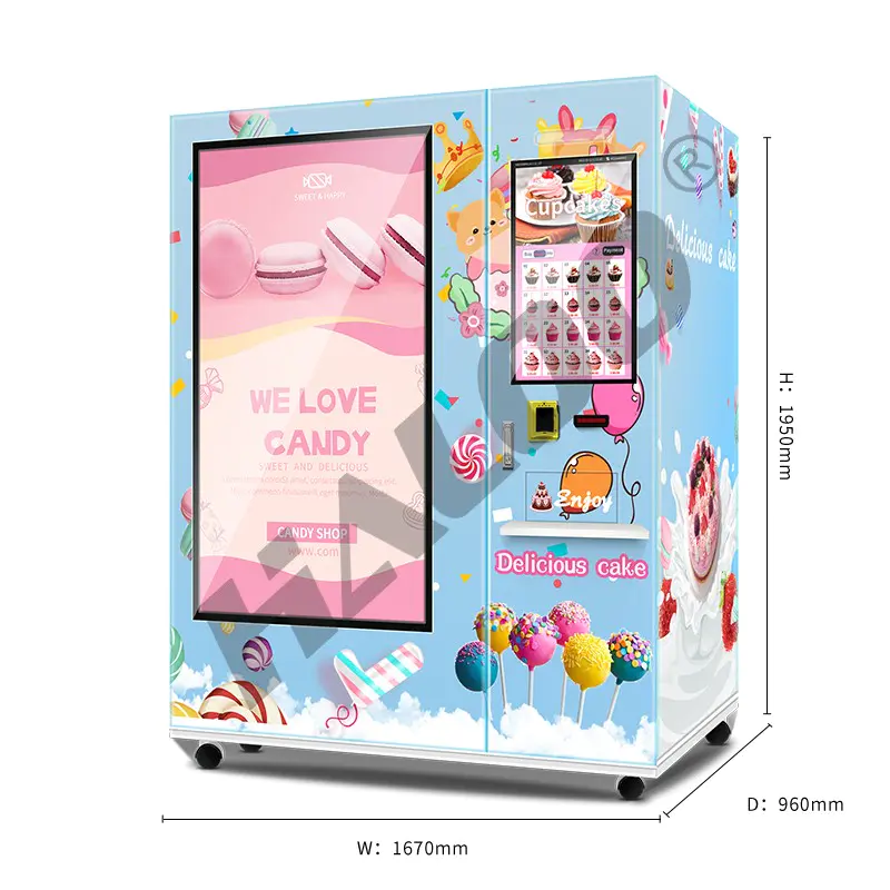 Affordable cupcake atm supplier for food