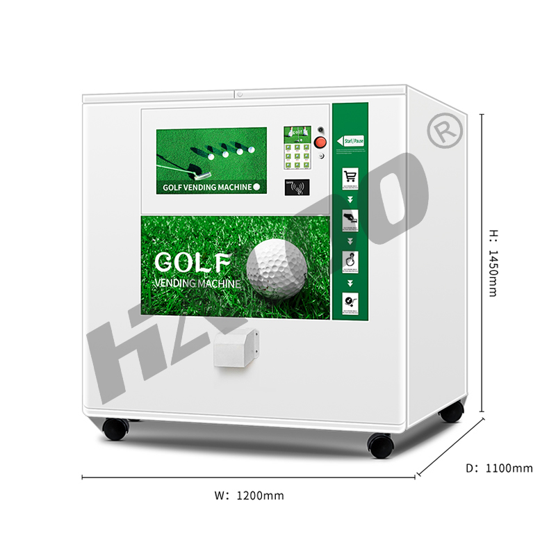 Haloo OEM & ODM coin operated golf ball dispenser wholesale for shopping mall-1