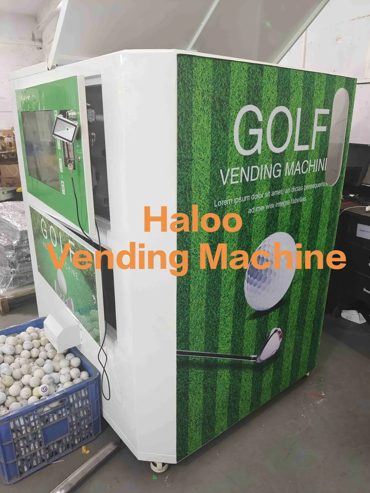 Professional vice golf ball vending machine manufacturer for shopping mall