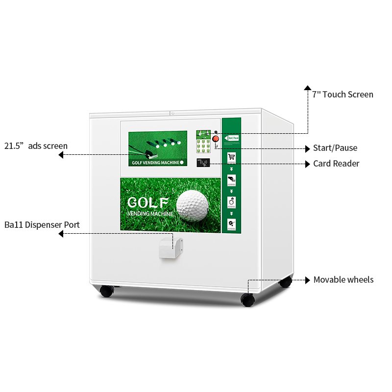 new coin operated golf ball dispenser manufacturer for supermarket-4