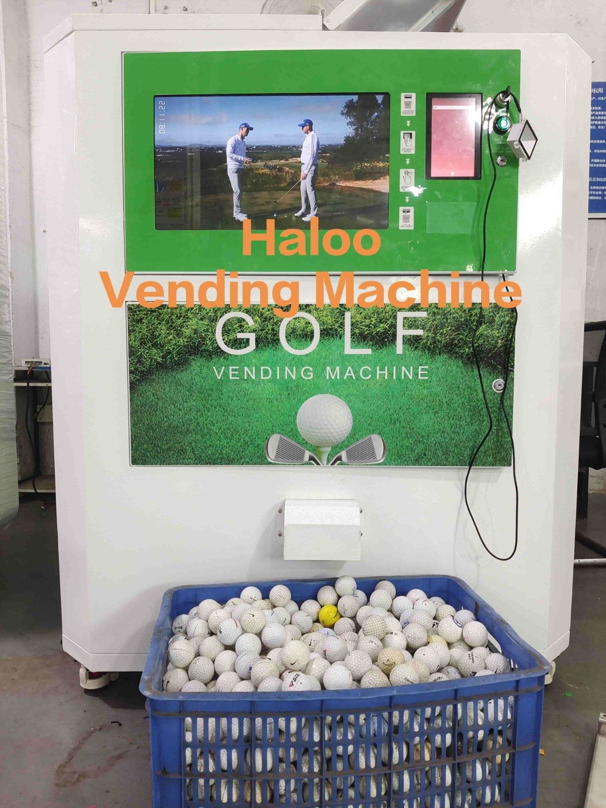 Haloo Good Price vice golf ball vending machine supplier for convenience store-5