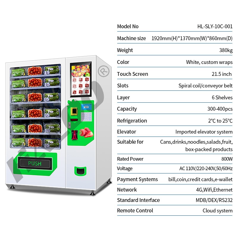 Haloo durable sandwich vending machine factory for red wine-3