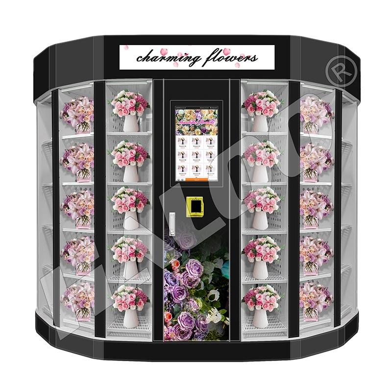 HALOO Smart Flower Vending Machine Cooling Locker With Humidifier