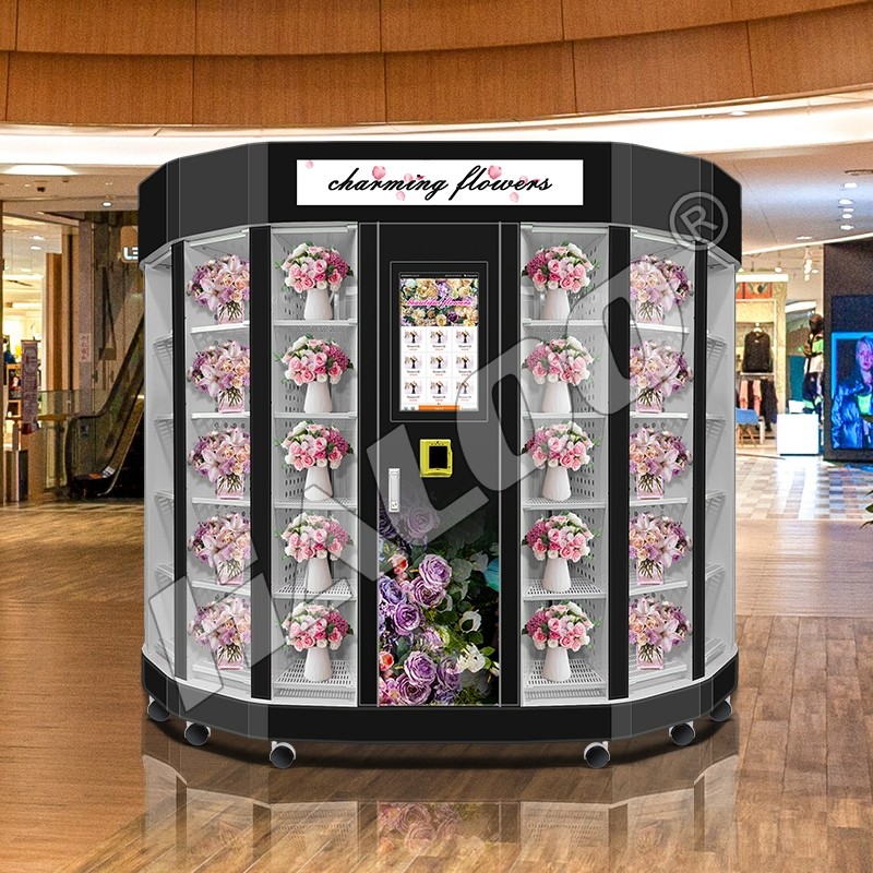 Flower Vending Machine With Refrigeration And Humidifier Haloo