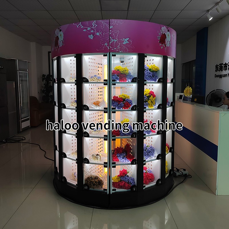 Haloo Affordable floral vending machine wholesale for cake shop-13