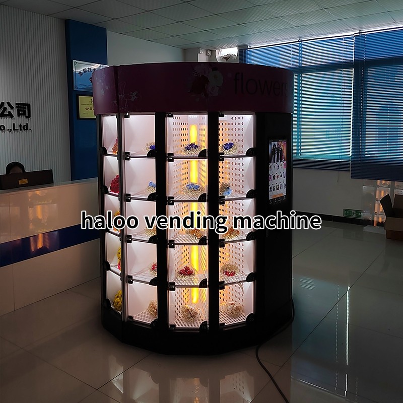 Haloo Affordable floral vending machine wholesale for cake shop-12