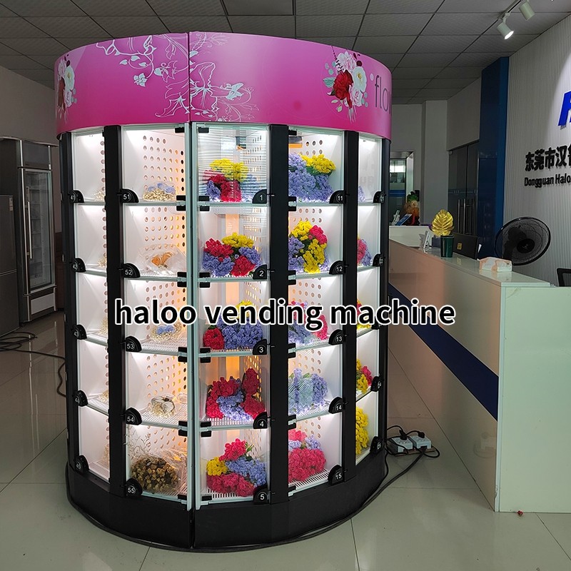 Haloo Affordable floral vending machine wholesale for cake shop-14